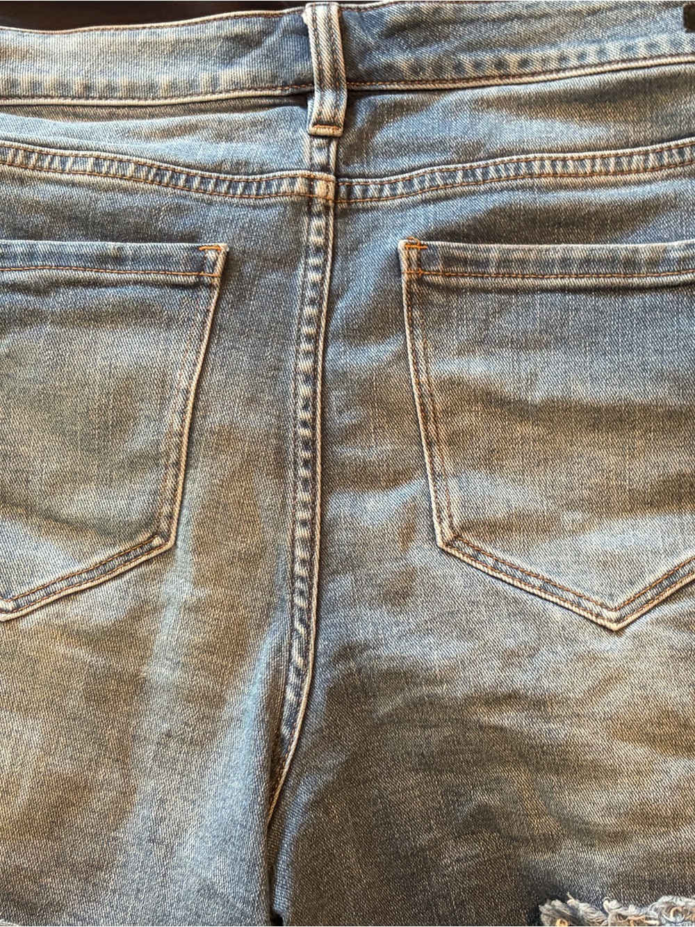 Liverpool Women's Light Blue Denim Jean Shorts